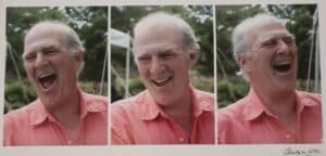 Three side-by-side photos of Vint Lawrence, to whom this website is dedicated.