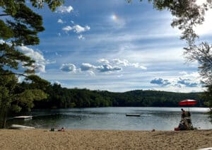 View of Tobey Pond, first place winner in "My Norfolk" photo contest.