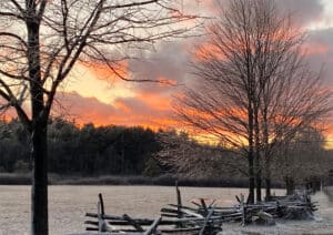 Mountain Road at Sunset, runner up in "My Norfolk" photo contest.