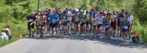 Photo of the start of the 2023 Memorial Day race, Norfolk, Connecticut.