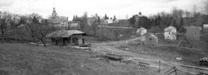 Historic photo of Station Place, Norfolk, Connecticut.