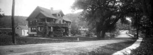 Historic house photo, "Twin Willows," Norfolk, Connecticut.