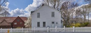 Photo of historic house, Norfolk, Connecticut.
