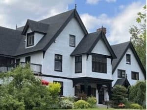 Photo of the Manor House Inn, formerly "The Alders," built by Charles Spoffard in 1898 as his Norfolk, Connecticut, residence.